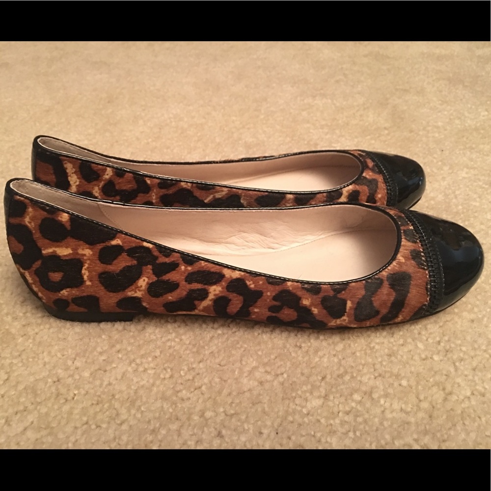 MICHAEL by Michael Kors Cheetah HairCalf Flat 7M